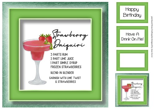 Cocktail Recipes - Strawberry Daiquiri