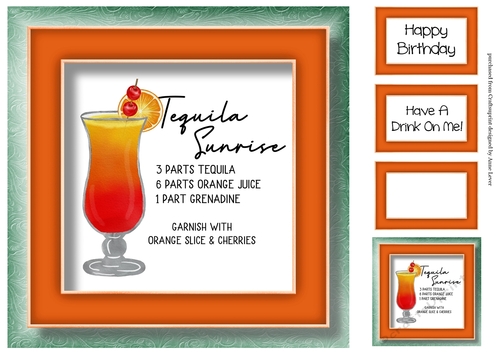 Cocktail Recipes - Tequila Sunrise