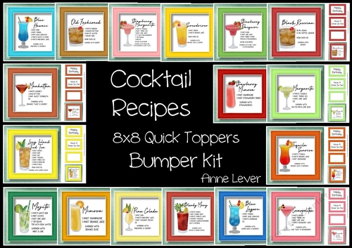 Cocktail Recipes Bumper Kit