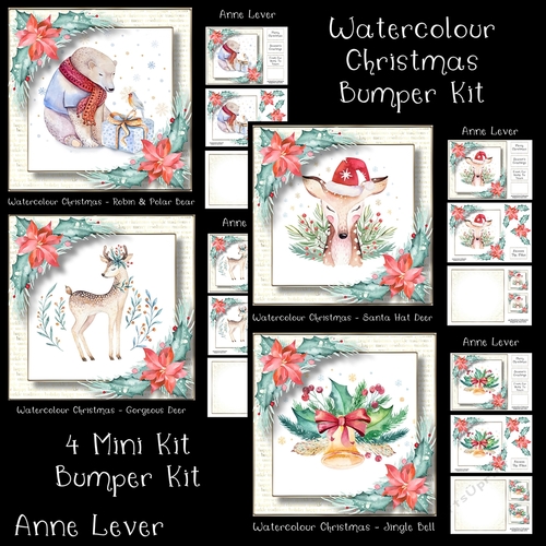 Watercolour Christmas Bumper Kit