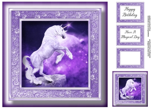 Magical Unicorn 1 No Flowers