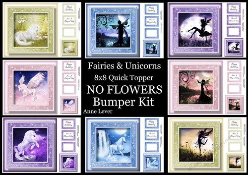 Fairies & Unicorns No Flowers Bumper Kit