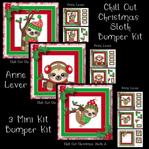 Chill Out Christmas Sloth Bumper Kit