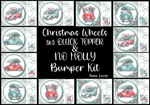 Christmas Wheels QUICK TOPPER & NO HOLLY Bumper Kit