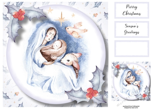 Soft Christmas - Nativity 8x8