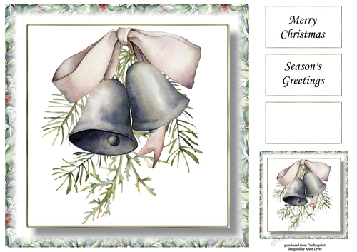 Simple Watercolour Christmas 25
