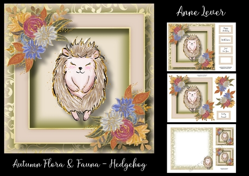 Autumn Flora & Fauna - Hedgehog