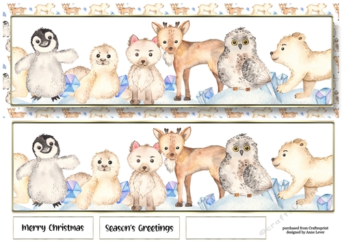 Landscape Lge DL - Baby Arctic Animals