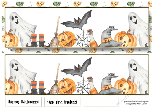 Landscape Lge DL - Happy Halloween