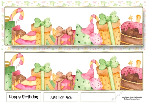 Landscape Lge DL - Happy Birthday