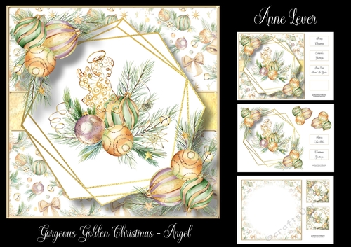 Gorgeous Golden Christmas - Angel