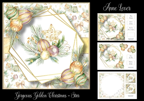 Gorgeous Golden Christmas - Star