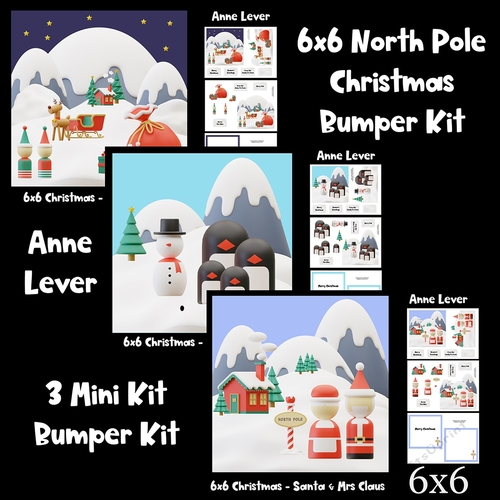 6x6 North Pole Christmas Bumper Kit