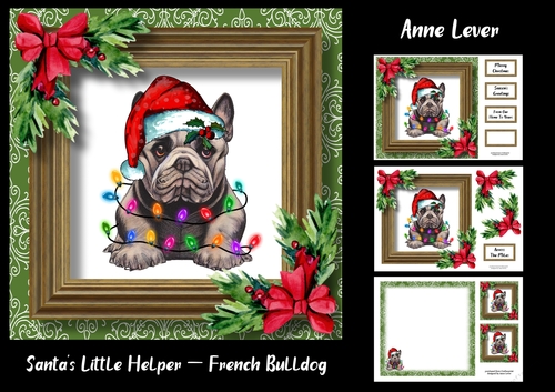 Santas Little Helper - French Bulldog