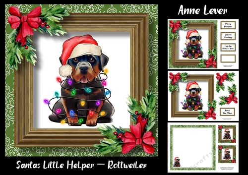 Santas Little Helper - Rottweiler