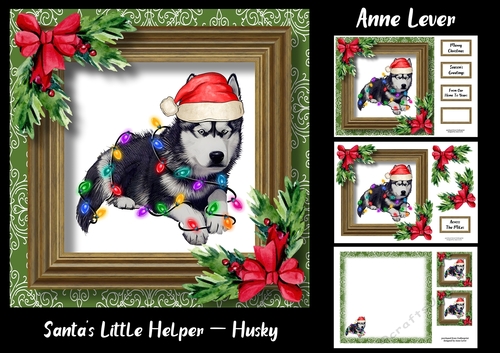 Santas Little Helper - Husky