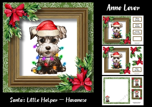 Santas Little Helper - Havanese