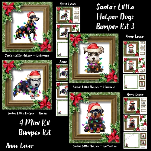 Santas Little Helper Dogs Bumper kit 3