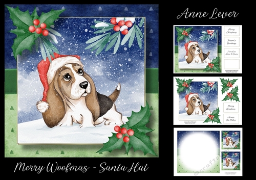 Merry Woofmas - Santa Hat