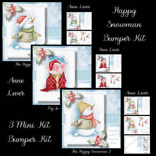 The Happy Snowman Bumper Kit
