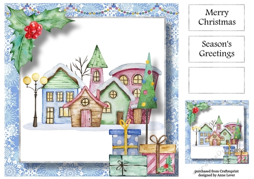 Christmas House 2 8x8