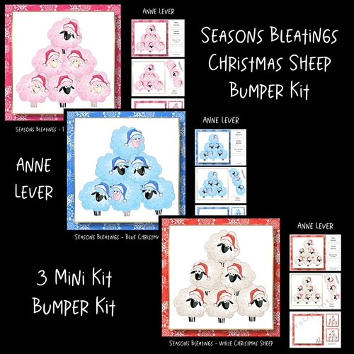 Seasons Bleatings Christmas Sheep Bumper Kit