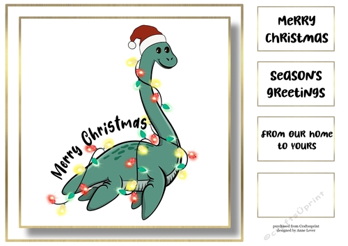 Christmas Animal Helper - Nessie