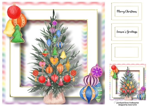 Pride Of Christmas - Rainbow Tree 8x8