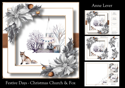Festive Days - Christmas Church & Fox