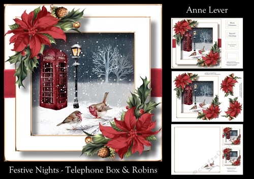 Festive Nights - Telephone Box & Robins