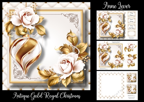 Antique Gold Royal Christmas
