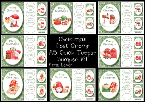 Christmas Post Gnome A5 Bumper Kit