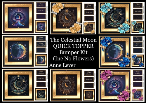 The Celestial Moon QUICK TOPPER Bumper Kit (Inc No Flowers)