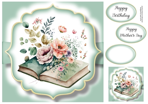 Simple Watercolour Floral Book 1