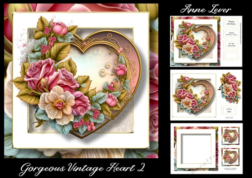 Gorgeous Vintage Heart 2