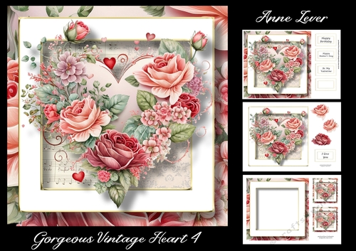 Gorgeous Vintage Heart 4