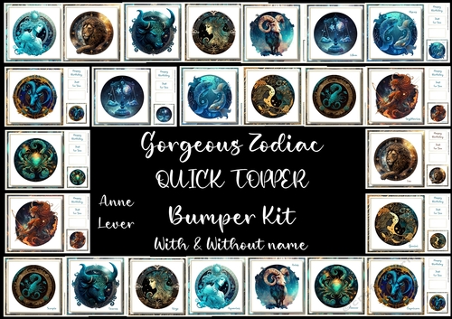 Gorgeous Zodiac QUICK TOPPER Bumper Kit