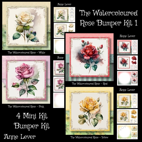 The Watercoloured Rose Bumper Kit 1