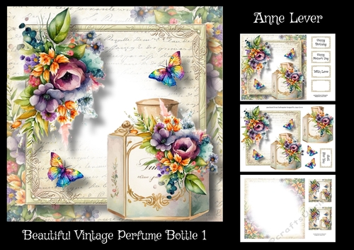 Beautiful Vintage Perfume Bottle 1