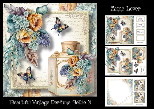 Beautiful Vintage Perfume Bottle 3