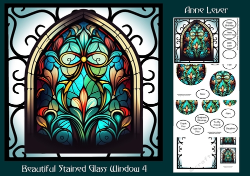 Beautiful Stained Glass Window 4