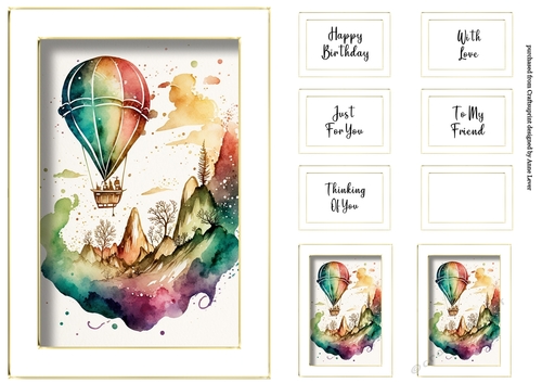 Simple A5 Scenic Watercolour 3