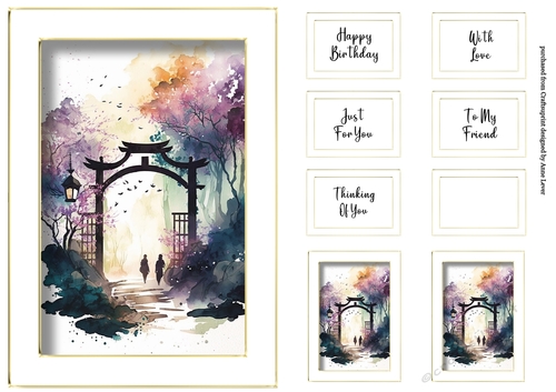 Simple A5 Scenic Watercolour 5
