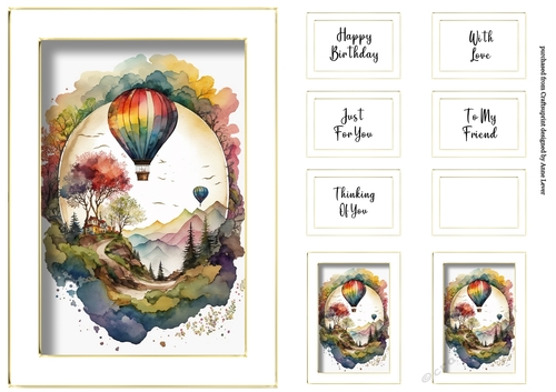 Simple A5 Scenic Watercolour 7