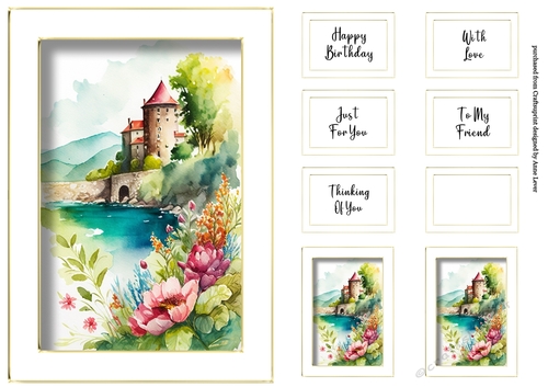 Simple A5 Scenic Watercolour 10