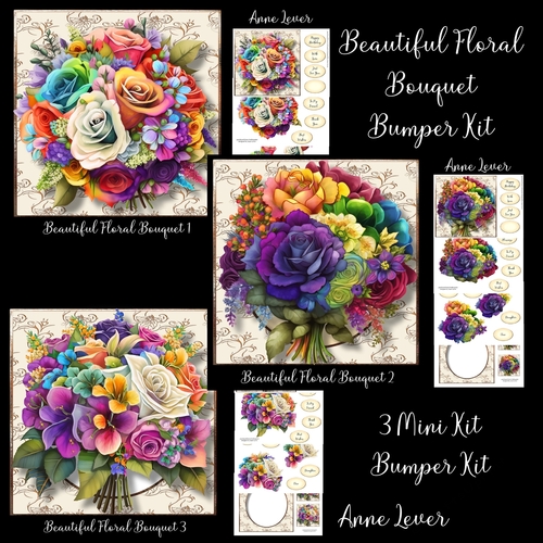 Beautiful Floral Bouquet Bumper Kit