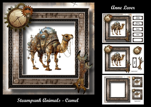 Steampunk Animals - Camel