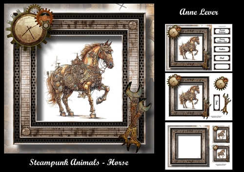 Steampunk Animals - Horse