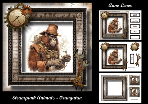 Steampunk Animals - Orangutan