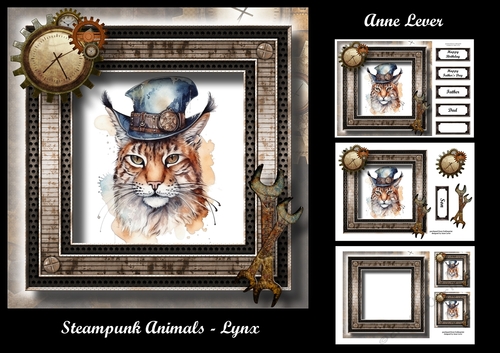 Steampunk Animals - Lynx